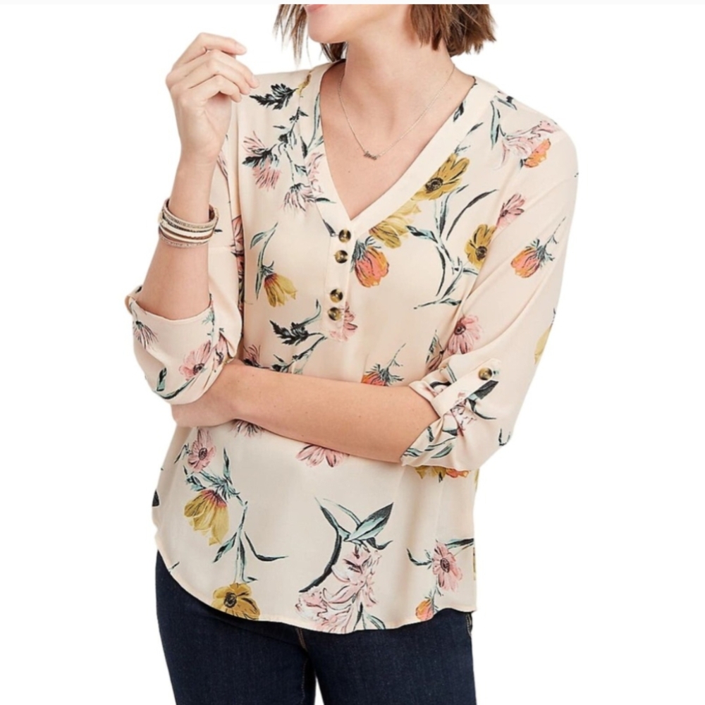 Maurices floral blouse